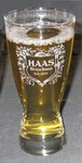  Engraved Hourglass Pilsner
