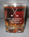 Personalized Crystal On the Rocks Double Old Fashioned Glass