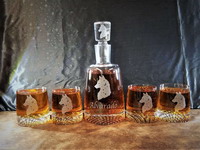 Personalized Park Avenue Whiskey Decanter Set 