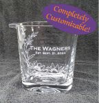 Engraved Square Ice Bucket