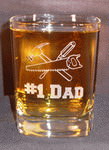 Personalized Crystal Strauss Double Old Fashioned