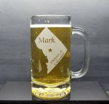 Personalized Washington DC Beer Mug