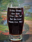Wise Woman Beverage Glass