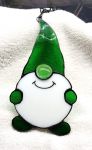 Green Smiling Gnome