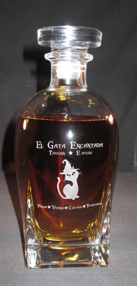 Personalized Engraved Rossini Whiskey Decanter