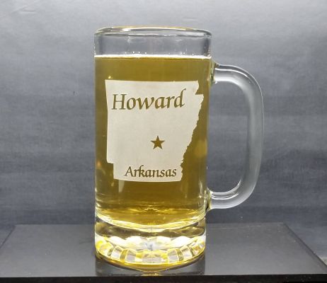 Personalized Arkansas Beer Mug