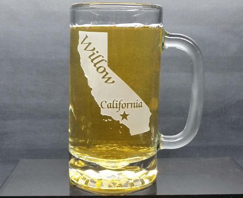 Personalized Califonia Beer Mug