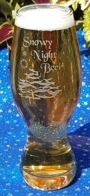 Personalized 16 oz Engraved Craft Beer Glass