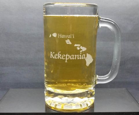 Personalized Hawaii Beer Mug