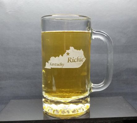 Personalized Kentucky Beer Mug